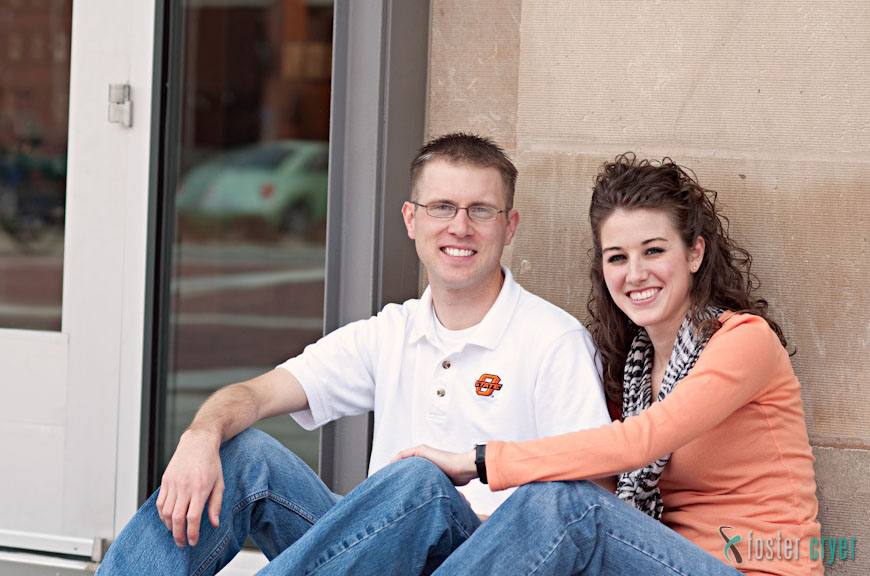 Stillwater Wedding Photographer - Jared + Mallory engagement (Stillwater, OK)