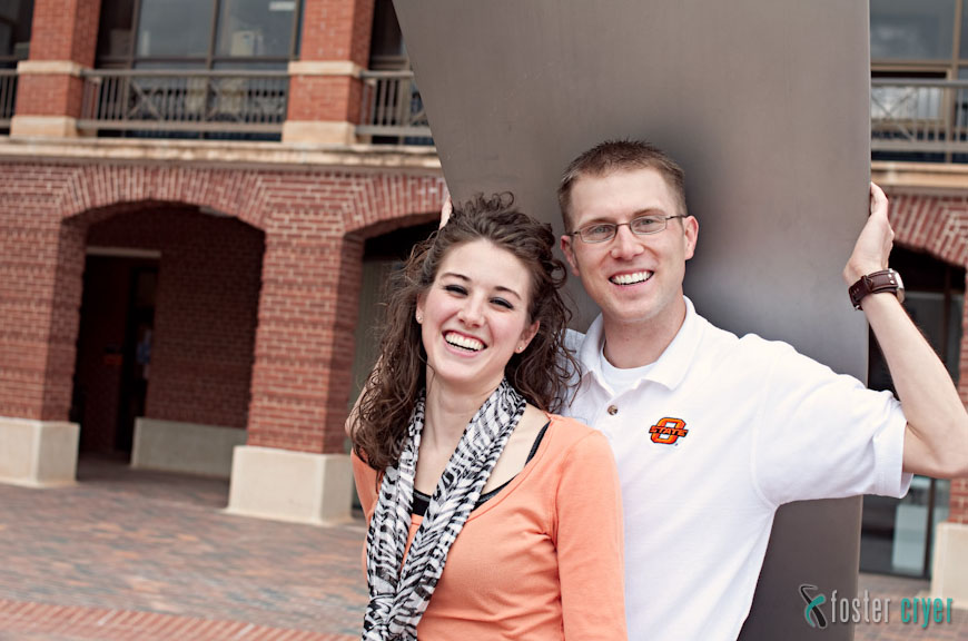 Stillwater Wedding Photographer - Jared + Mallory engagement (Stillwater, OK)