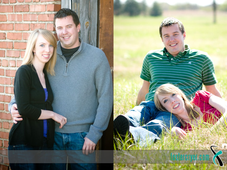 Brian & Amber - Engagement Photos in Tulsa