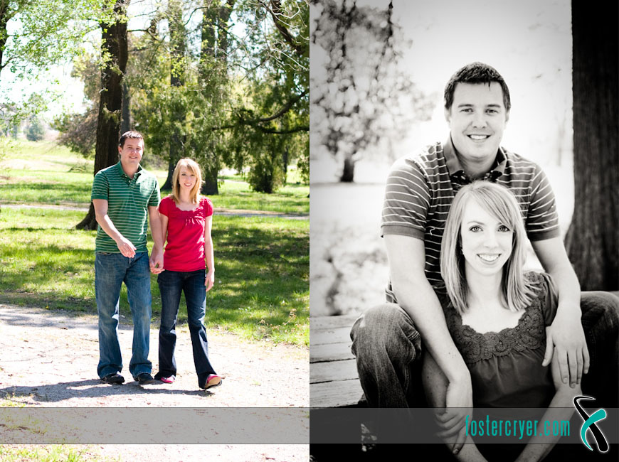 Brian & Amber - Engagement Photos in Tulsa