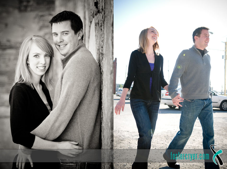 Brian & Amber - Engagement Photos in Tulsa