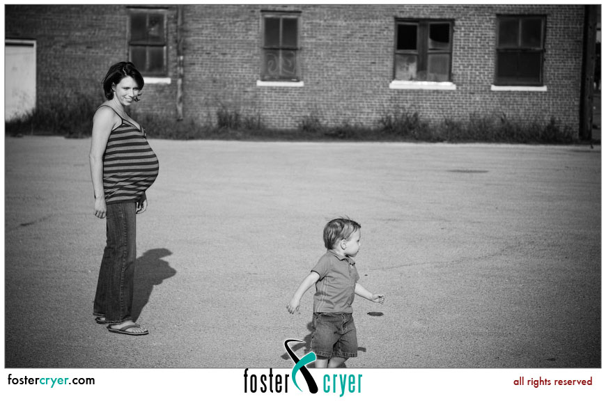 Maternity shoot in Downtown