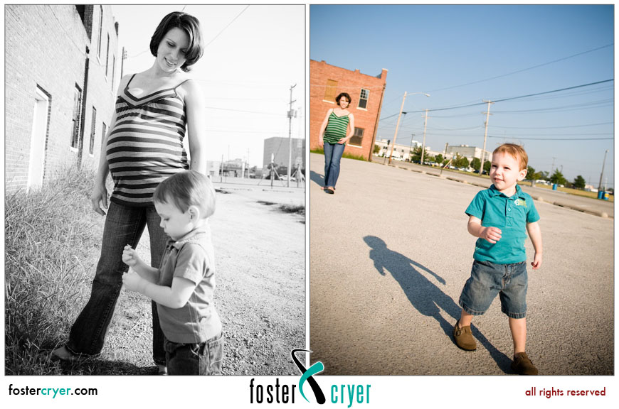 Maternity shoot in Downtown