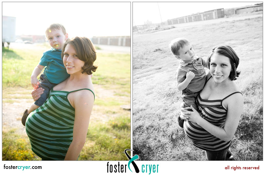 Maternity shoot in Downtown