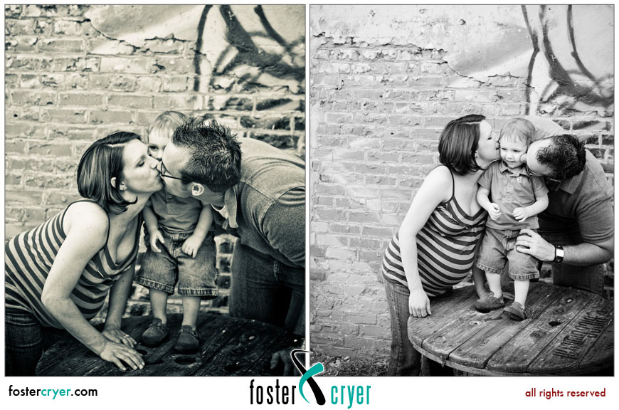Maternity shoot in Downtown