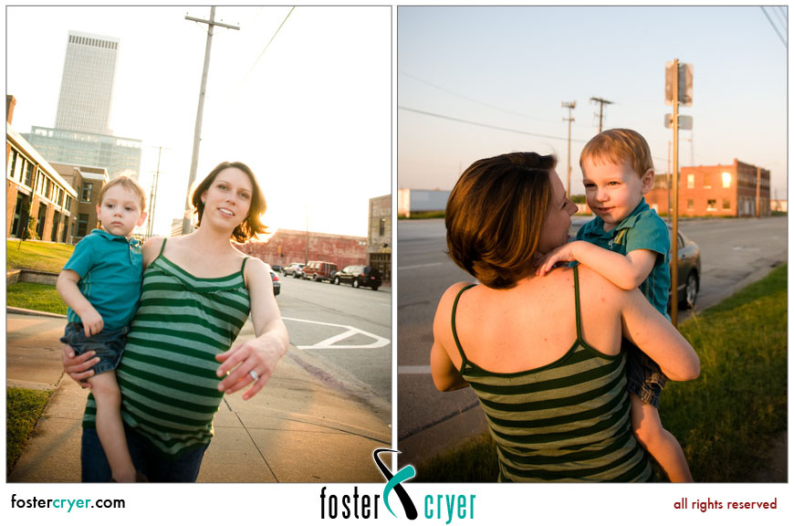 Maternity shoot in Downtown